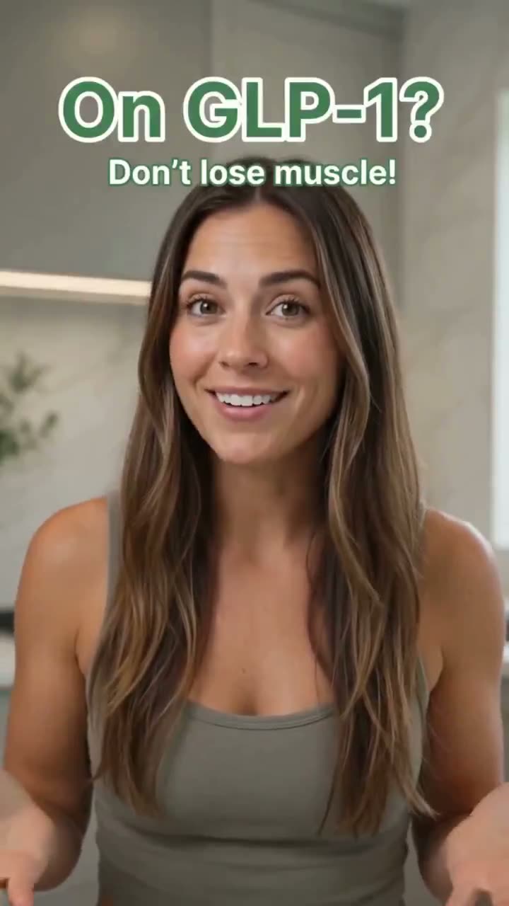 AI UGC vertical AI video ad frame for Health & fitness